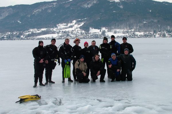 Scuba 2000 - ice diving trip in Austria