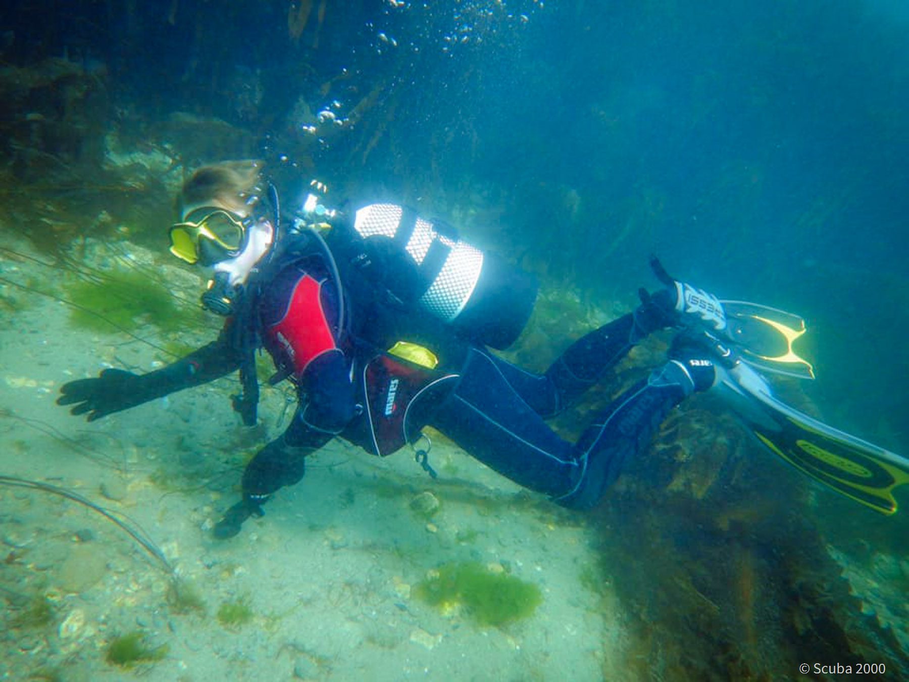 Scuba 2000 sponsor Dive Project Cornwall