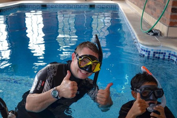 Scuba diving for children
