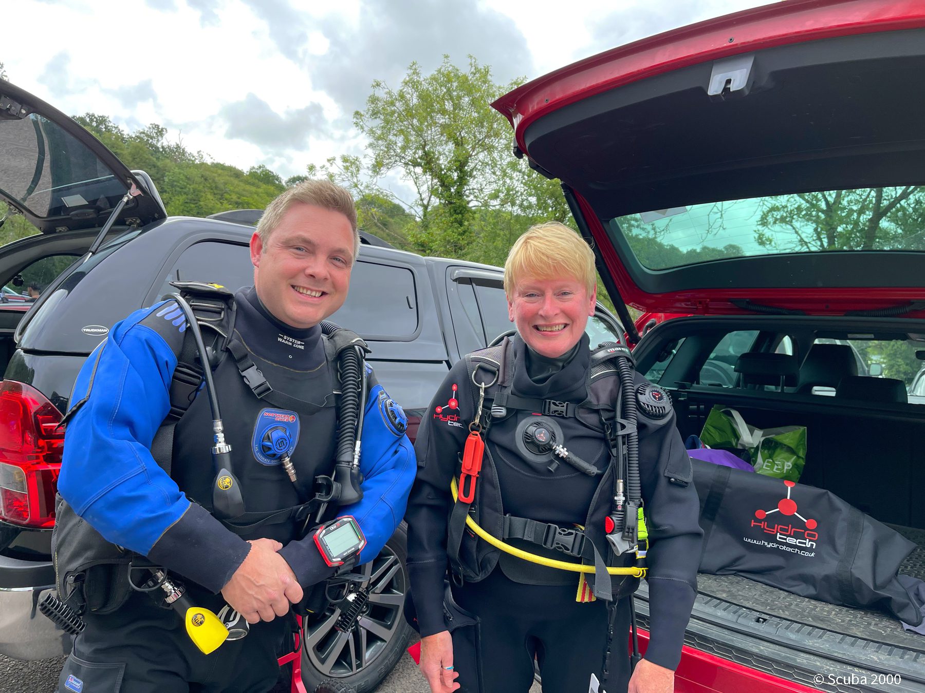 Come and dive with us at Stoney Cove near Leicester, UK