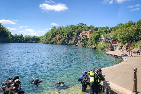 Let's go Scuba Diving at Stoney Cove Quarry near Leicester, UK